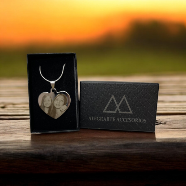 Collar Personalizado en Forma de Corazón
